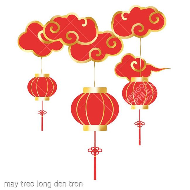 may treo long den tron
